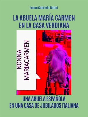 cover image of NONNA MARIA CARMEN a CASA VERDIANA